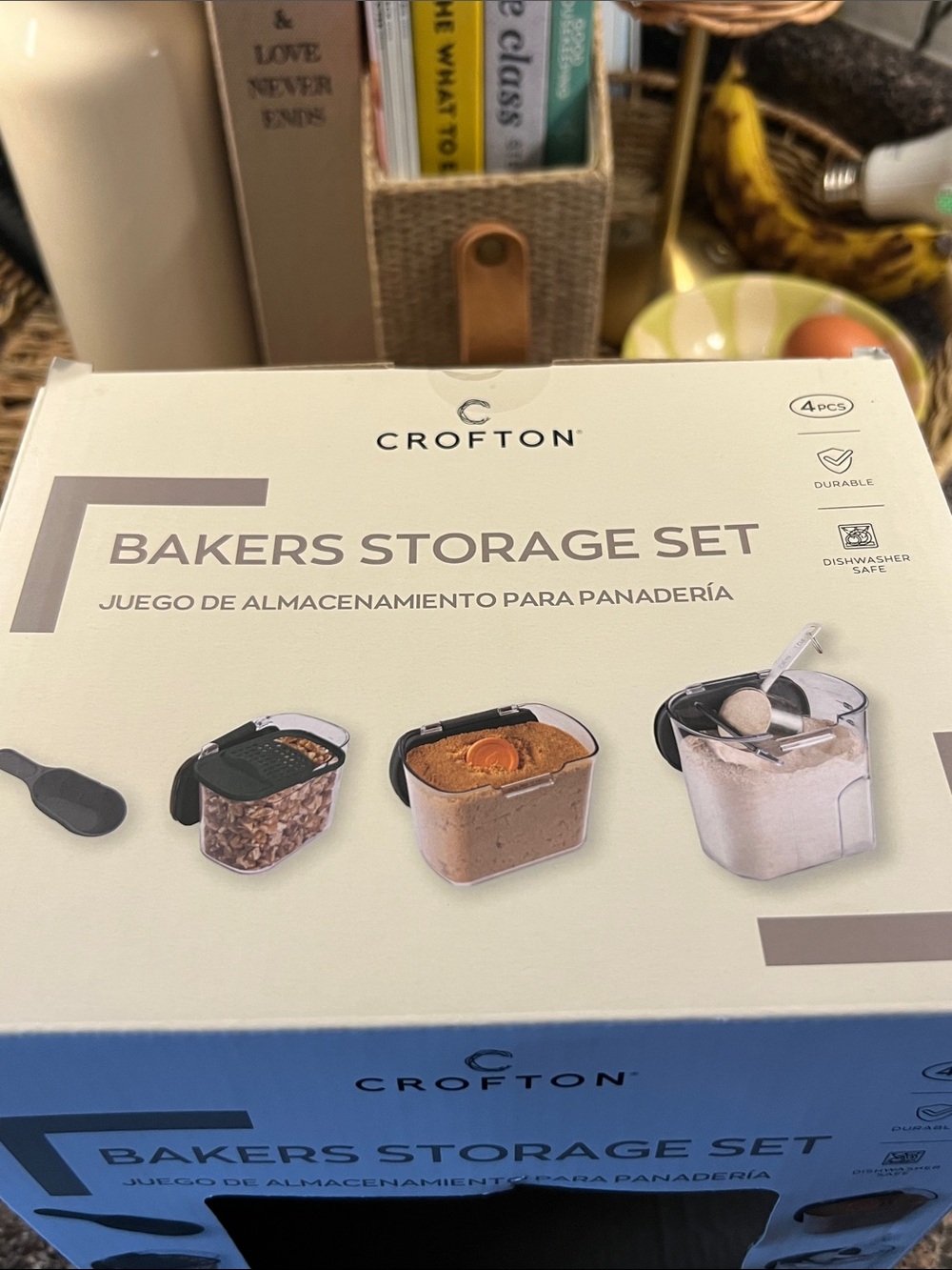 NEW IN BOX Crofton Bakers Storage Set